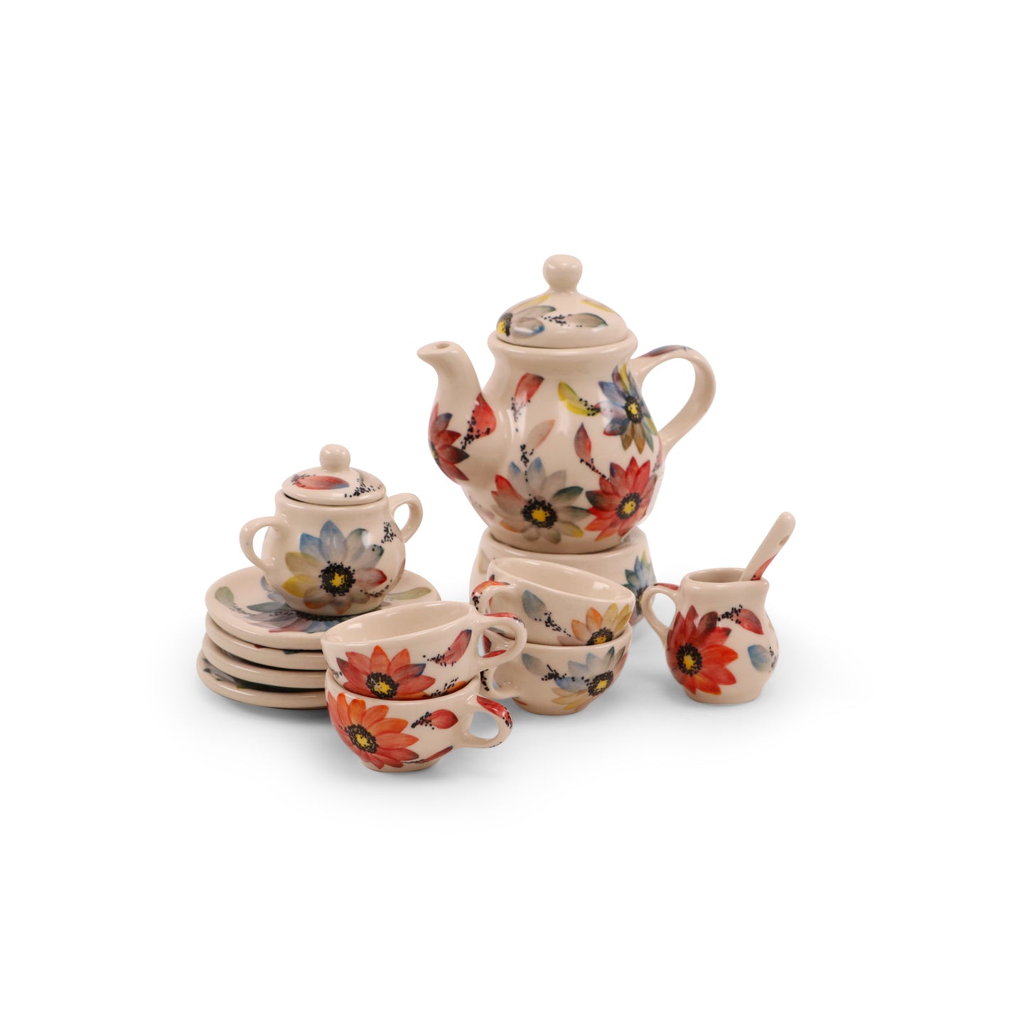 Mini Tea Set. Pattern: A35