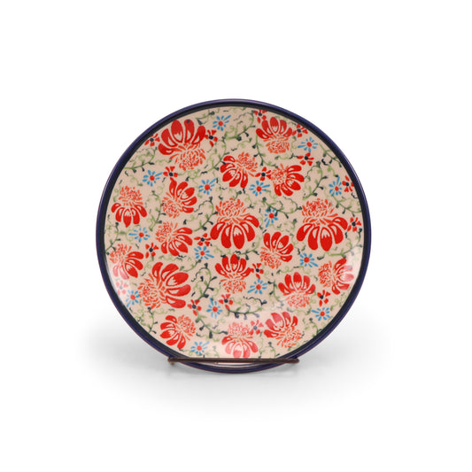 7.5" Dessert Plate. Pattern: Flower Parade