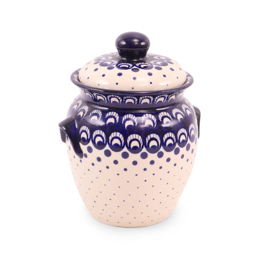 1.15L Medium Container with Lid. Pattern: B142