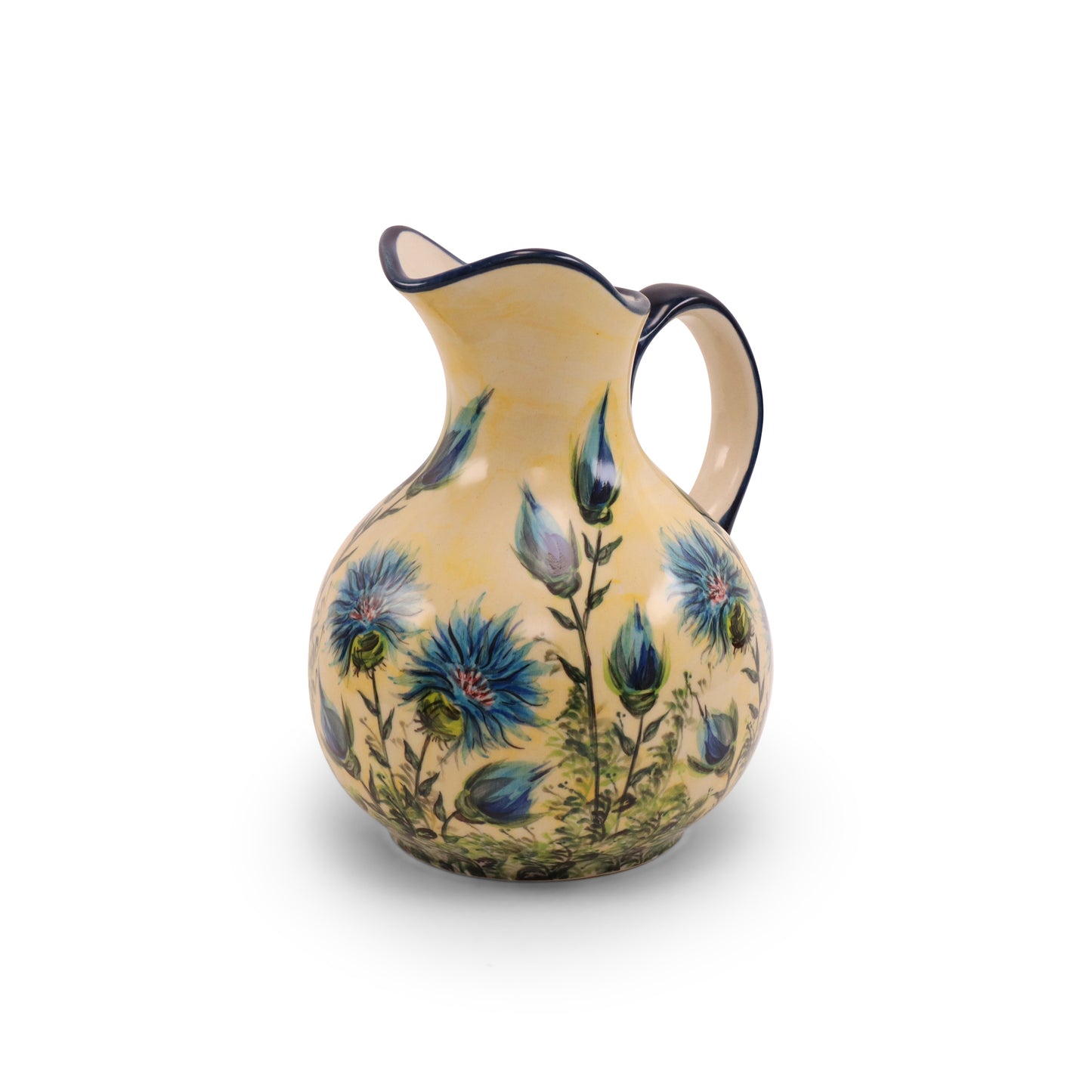 1.3L Pitcher. Pattern: Chicory