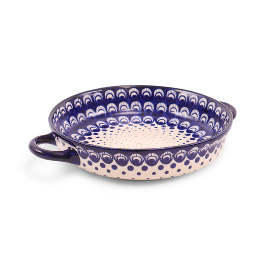 10.5" Round Baker With Handles. Pattern: B142