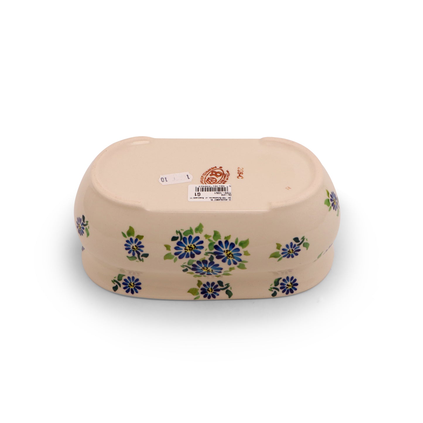 8"x4.5"x3" Flower Pot Cover. Pattern: Morning With Daisy B
