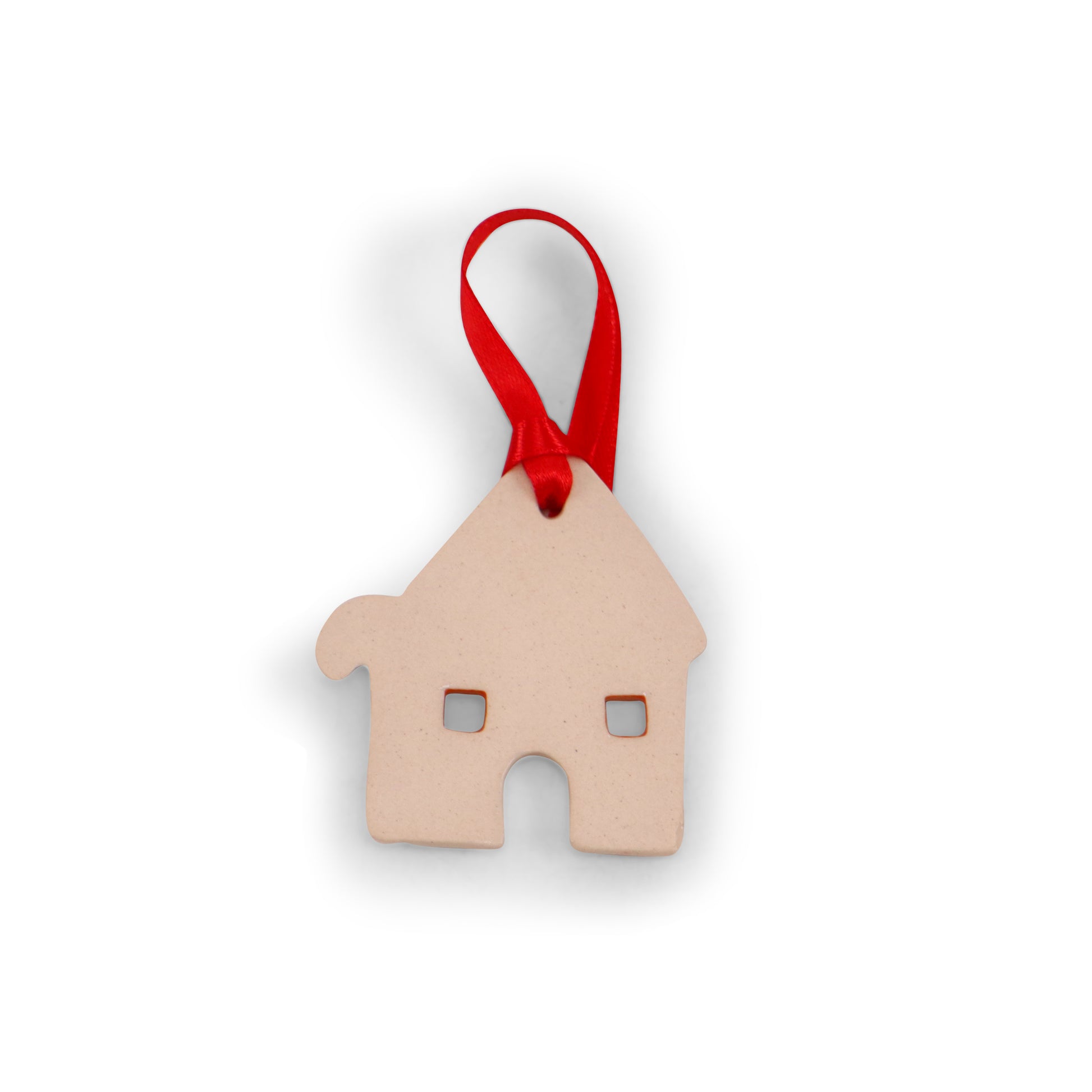 3"x2" House Ornament Pattern: Warm Glow