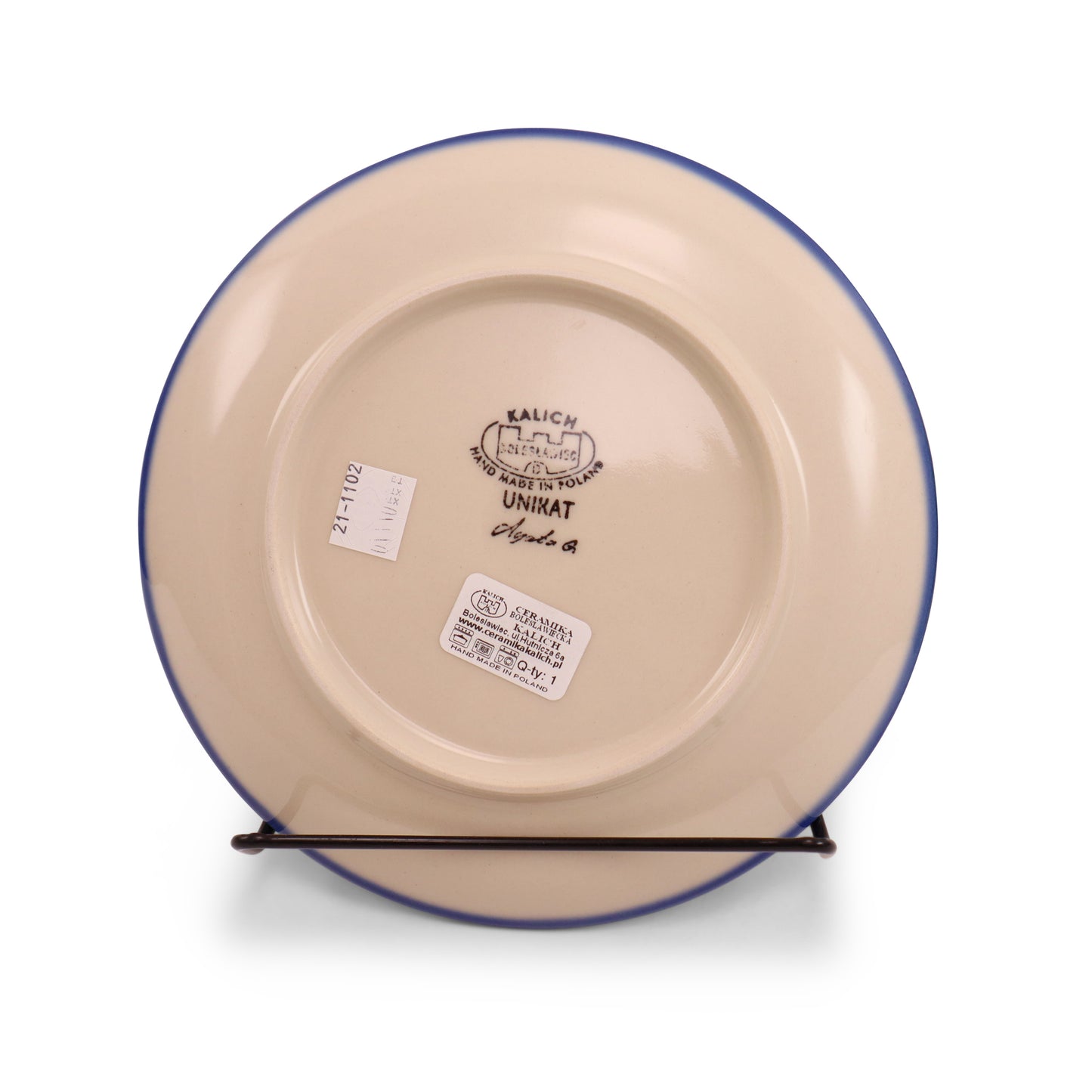 7.5" Dessert Plate. Pattern: Veggie Time