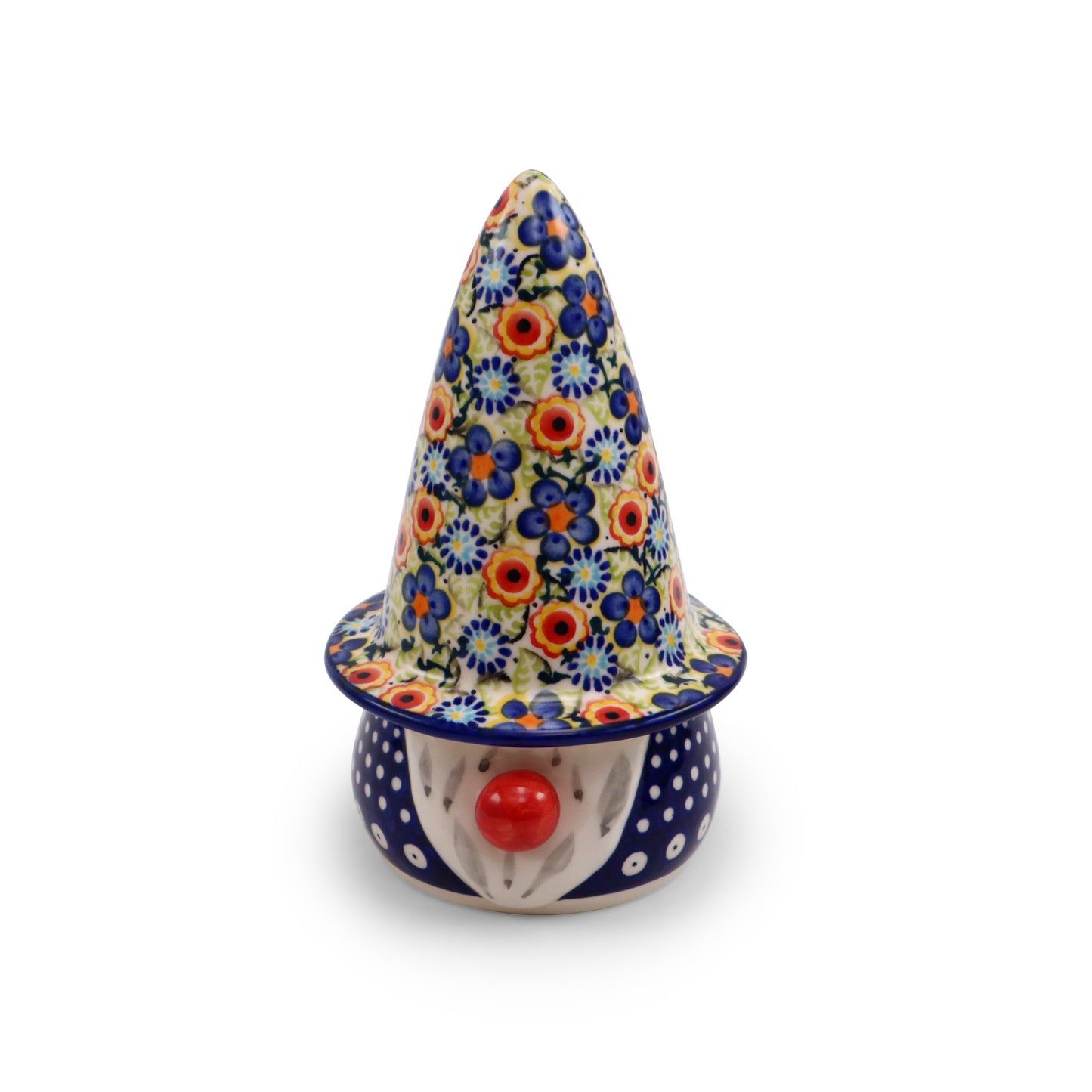 4.5"x8" Gnome Figurine.Pattern: Mazurek