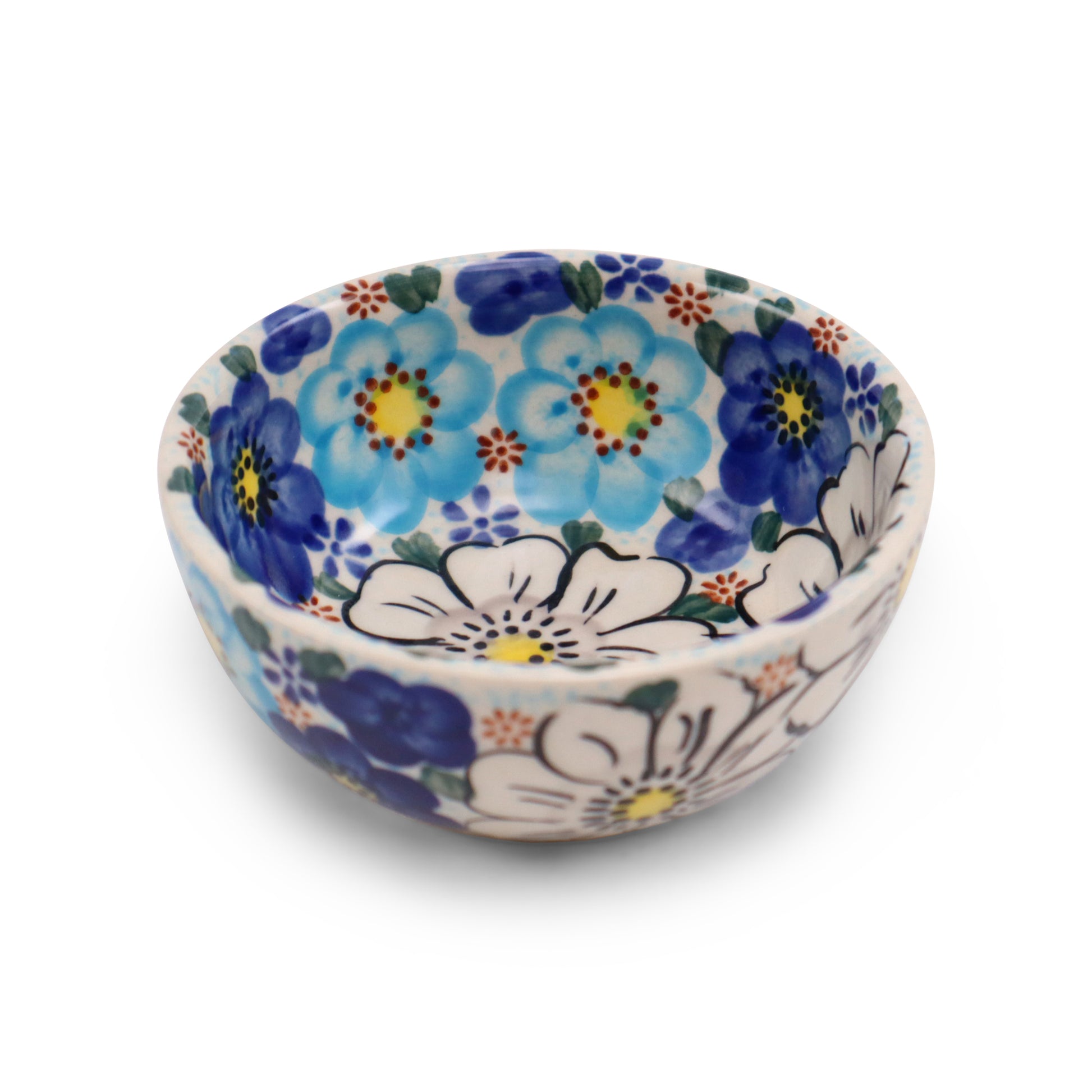 4"x2" Nesting Bowl.Pattern: Just Daisies