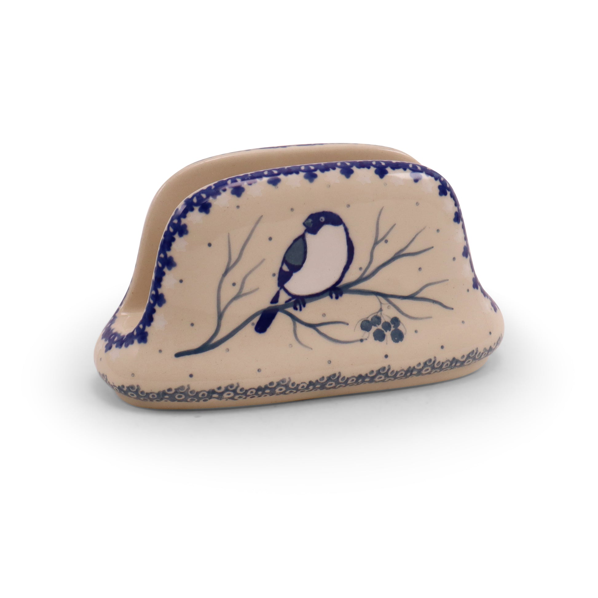 3"x5.5" Napkin Holder.Pattern: Chilled Couple