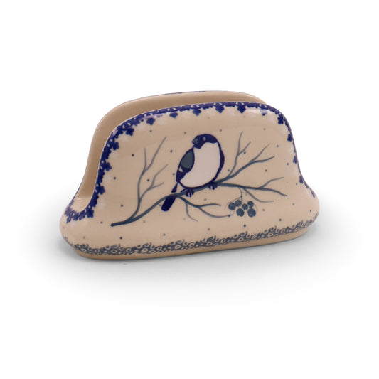 3"x5.5" Napkin Holder.Pattern: Chilled Couple