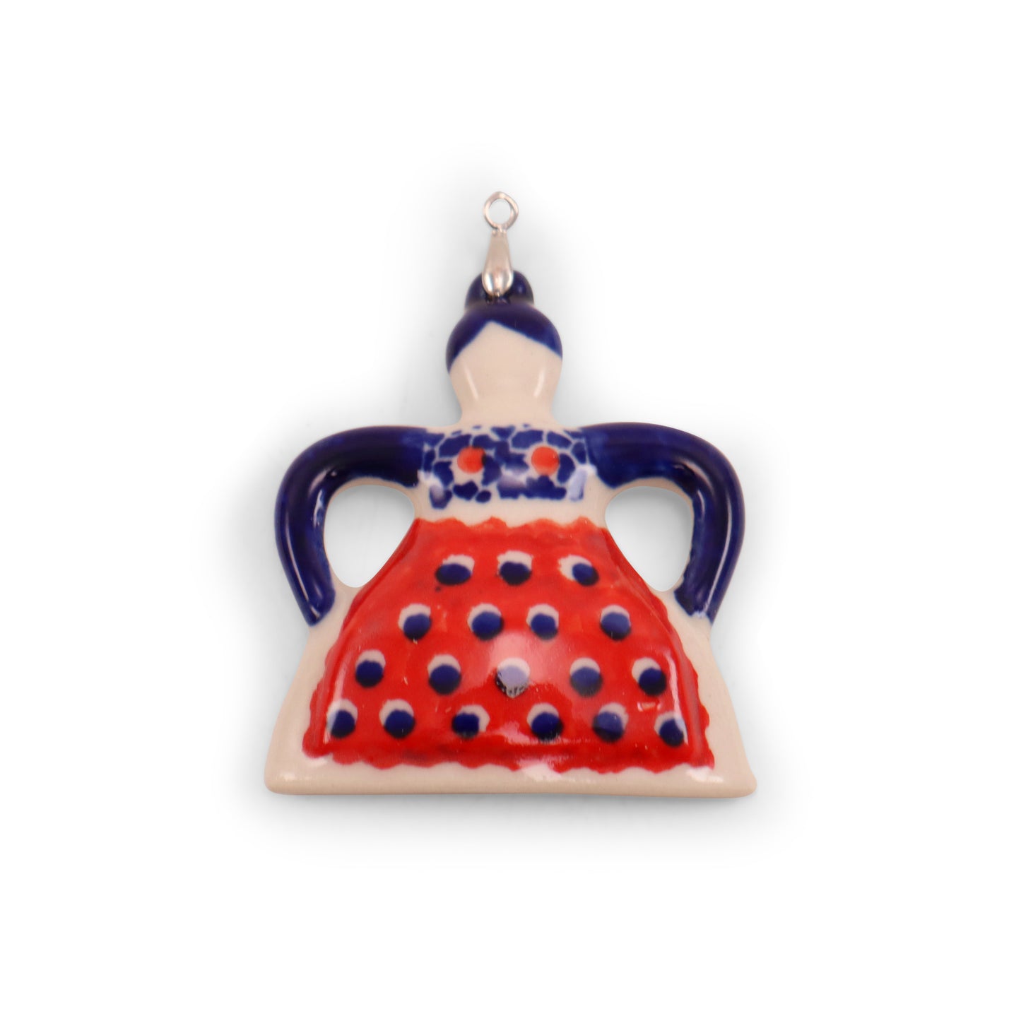 Mini Cheese Lady Pendant. Pattern: B