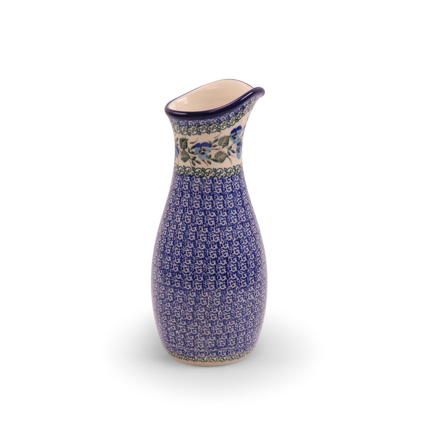36oz Carafe.Pattern: Pansy World