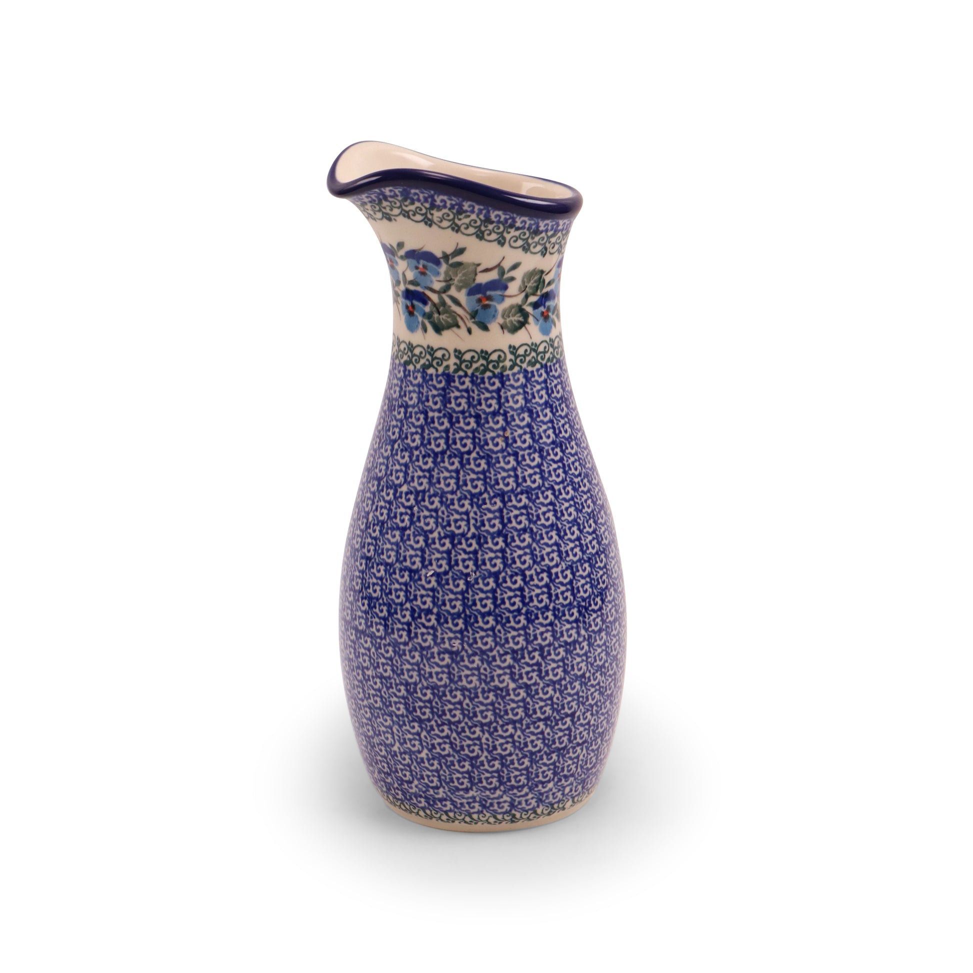 36oz Carafe.Pattern: Pansy World