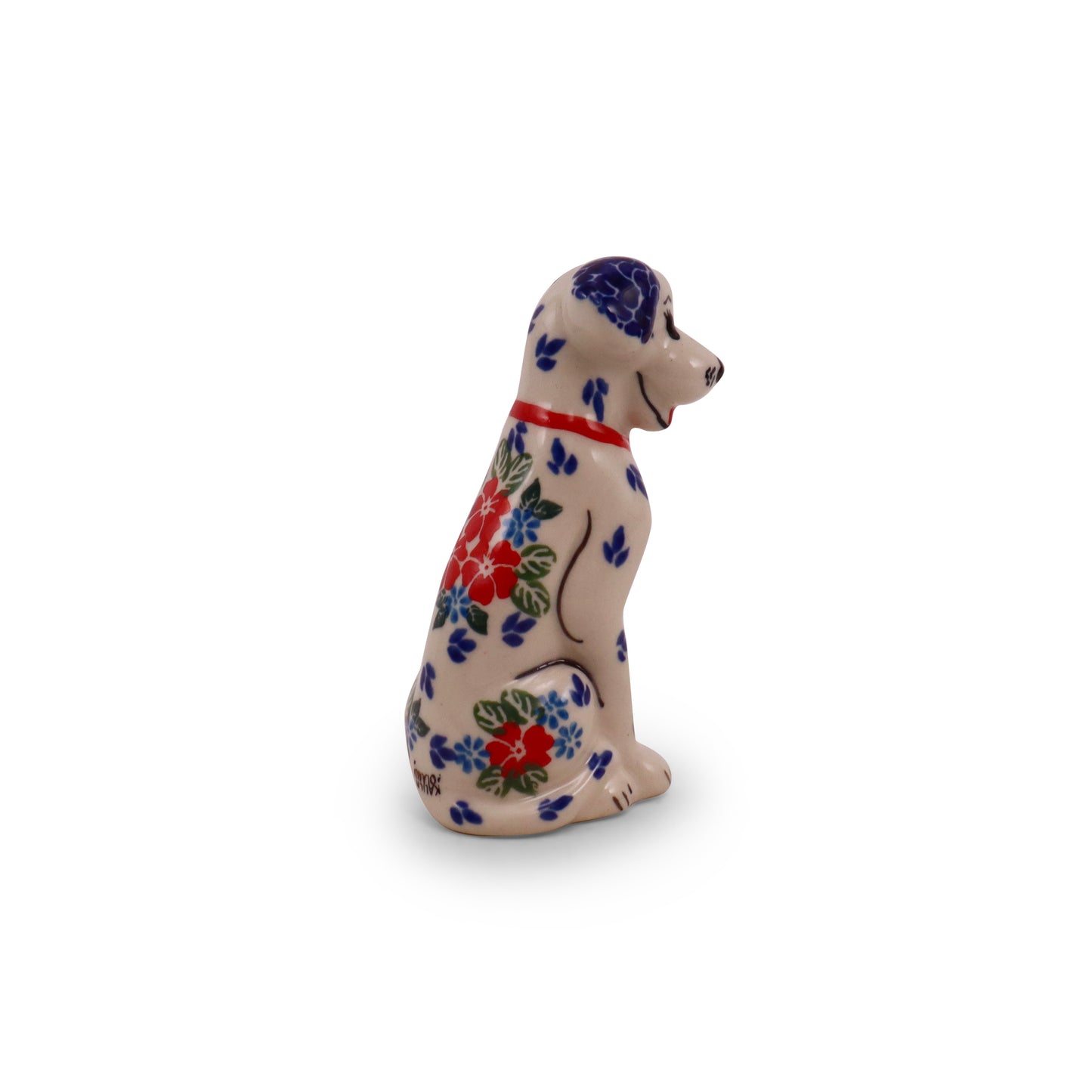 4" Dog Figurine. Pattern: Big Treats