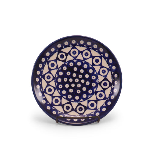 7.5" Dessert Plate. Pattern: Mosaic Eye