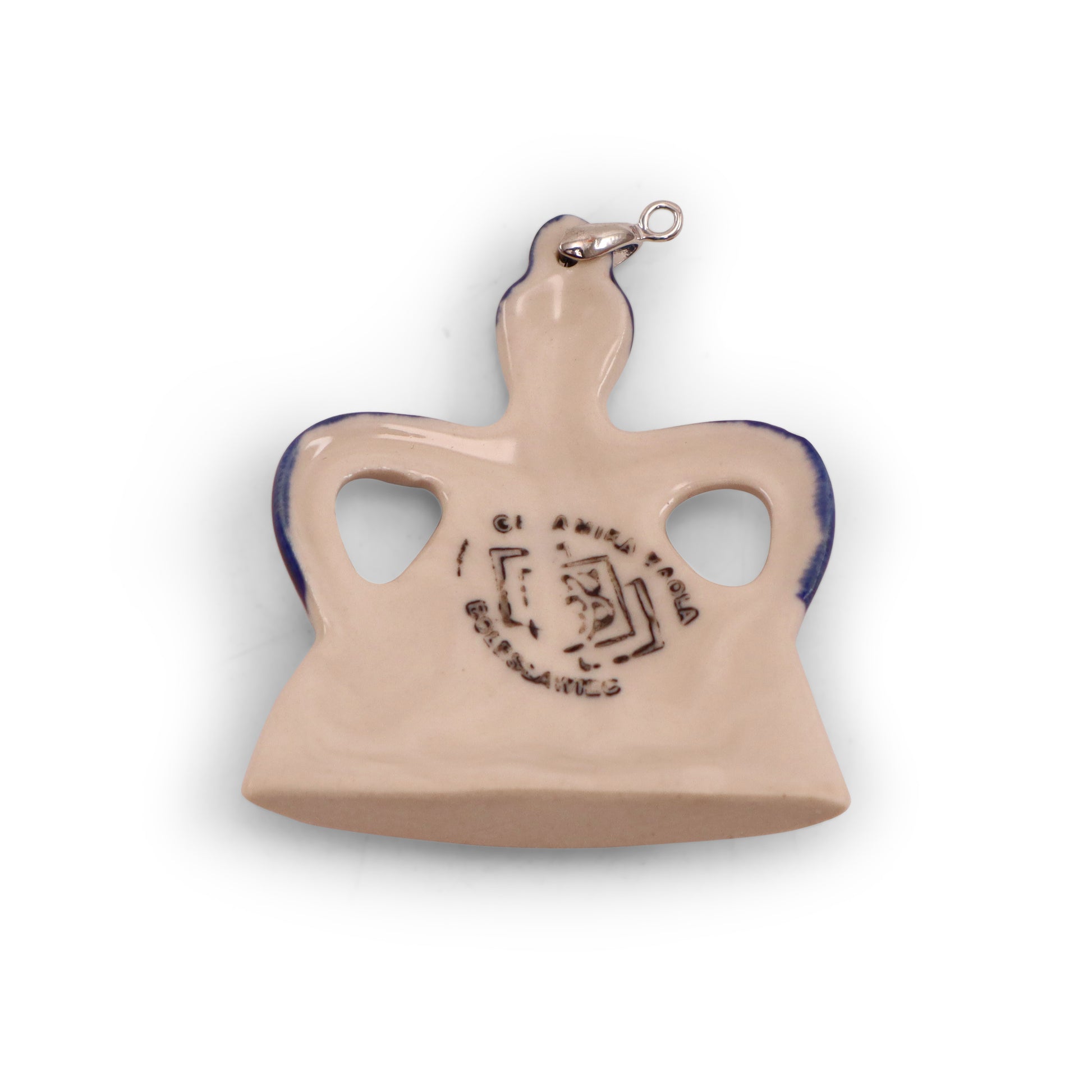 Mini Cheese Lady Pendant. Pattern: D