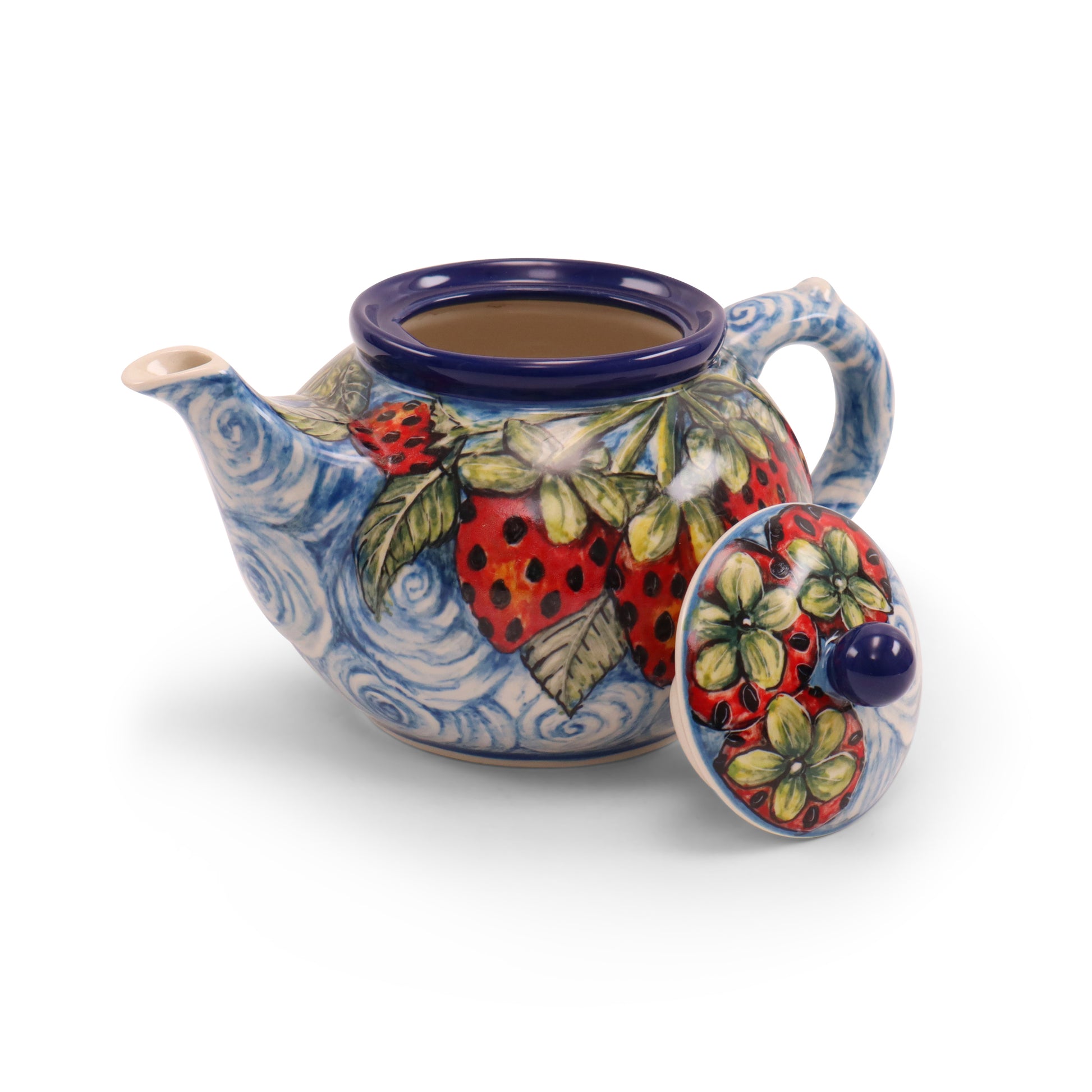 42oz Teapot LE.Pattern: Strawberry Night