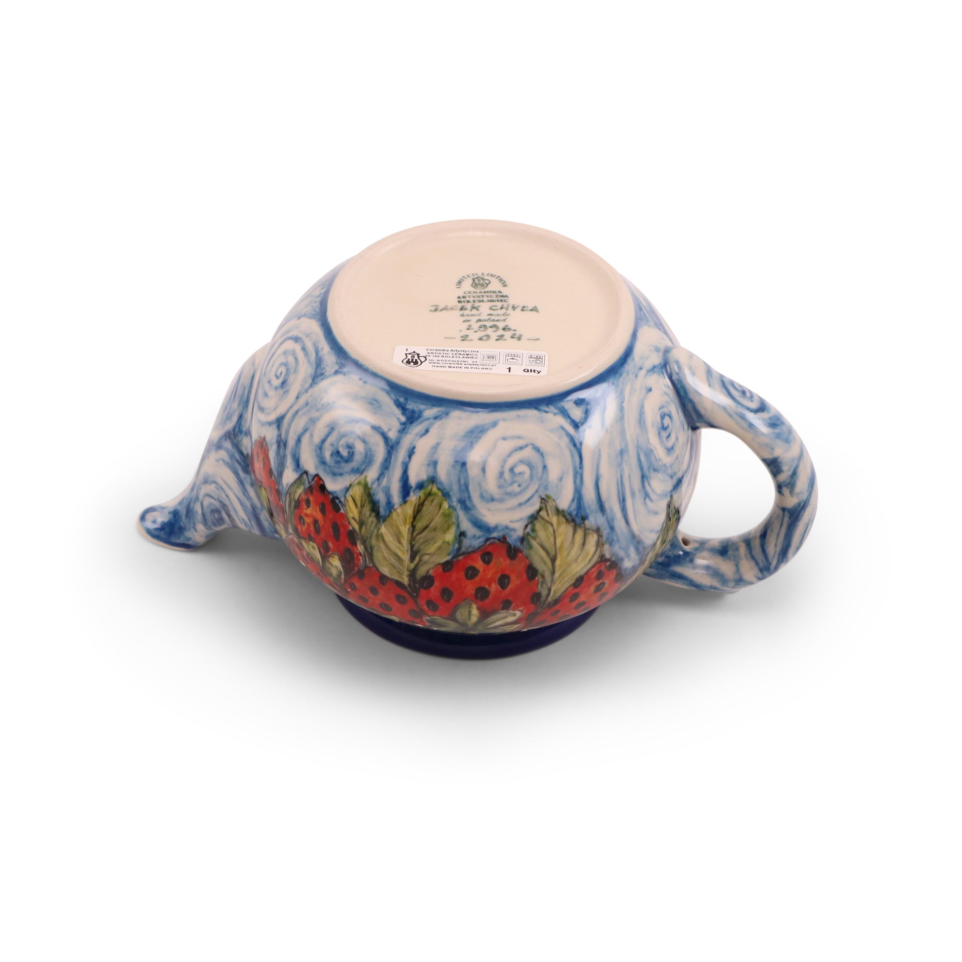 42oz Teapot LE.Pattern: Strawberry Night