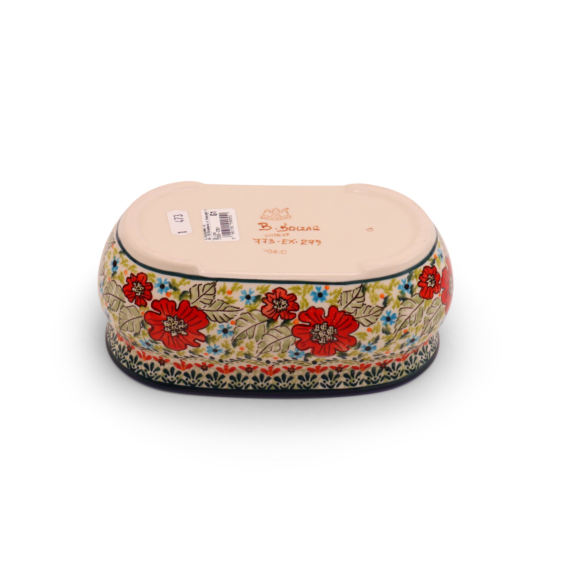8"x4.5"x3" Flower Pot Cover. Pattern: In My Garden