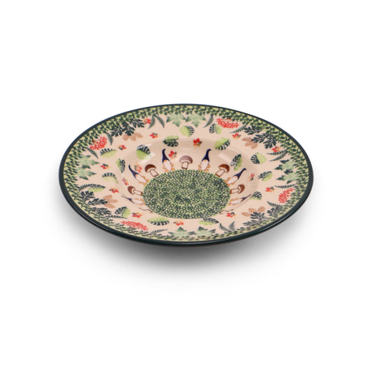 10.5" Pasta Bowl.Pattern: Into The Forest