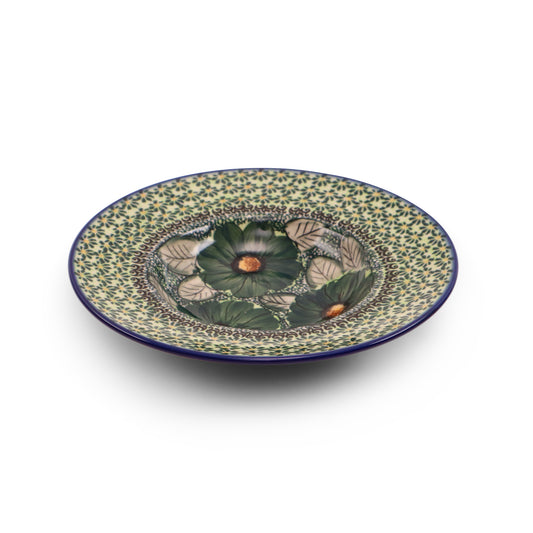 10.5" Pasta Bowl.Pattern: Emerald City