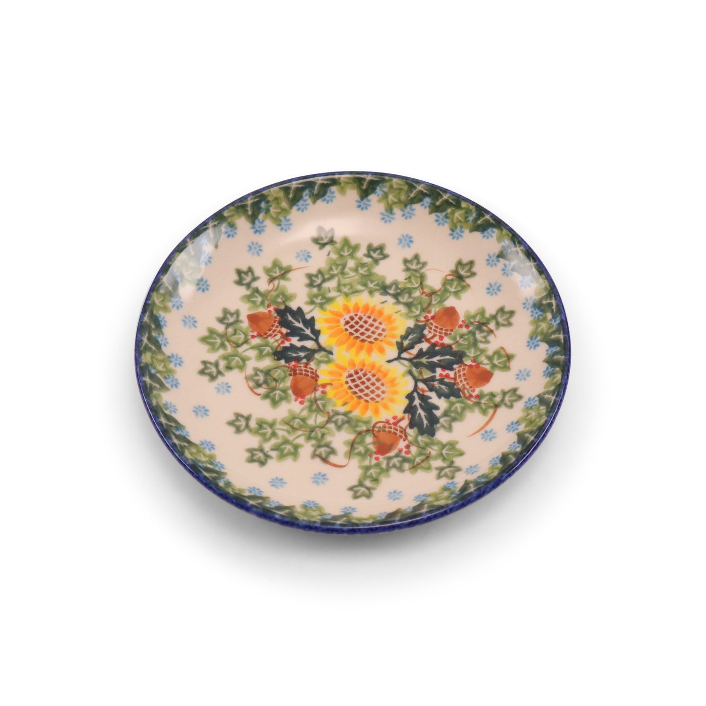 6.5" Bread Plate. Pattern: Fall Feeling