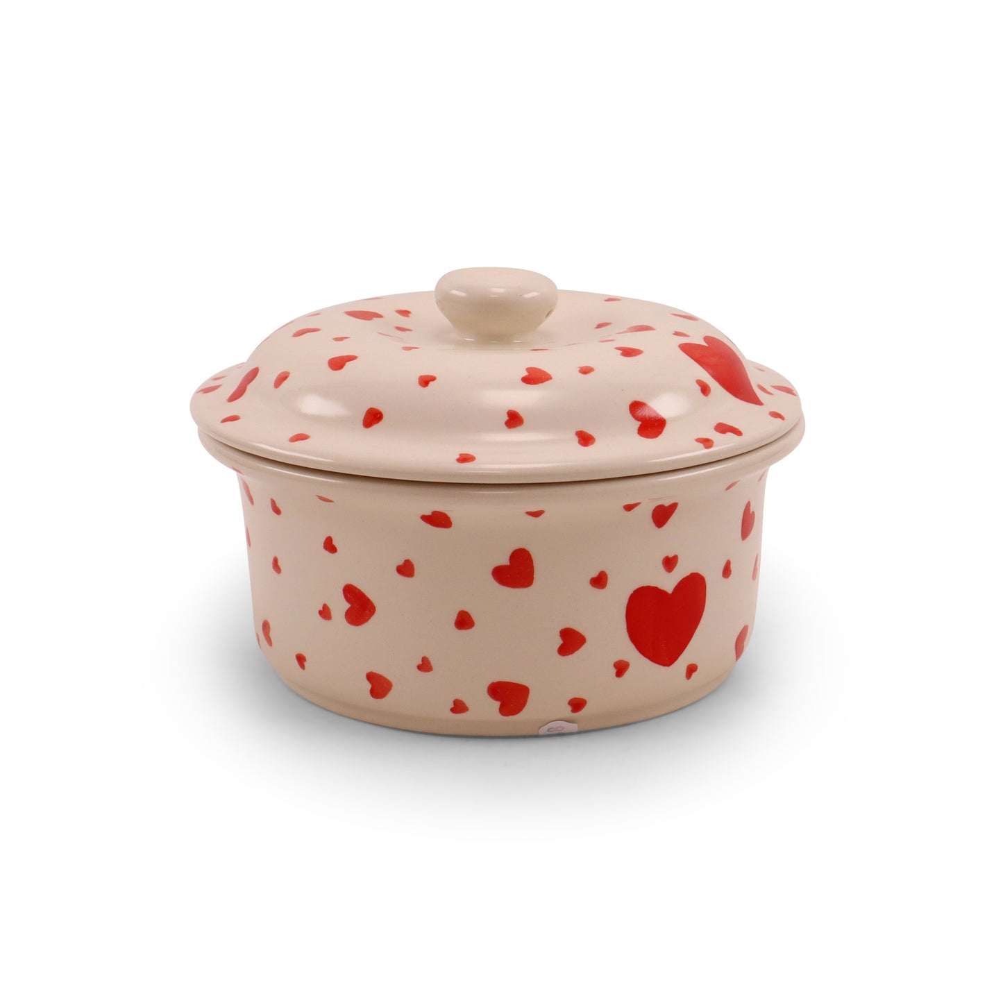 8"x5.5"x3" Tureen with Lid. Pattern: Love All