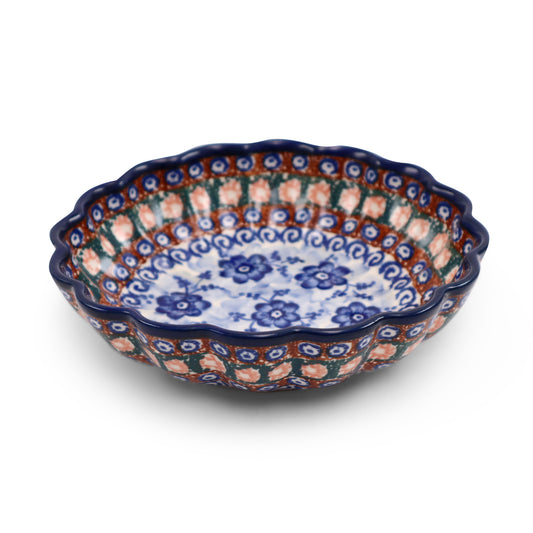 8"x2" Shallow Scallop Bowl.Pattern: U57A
