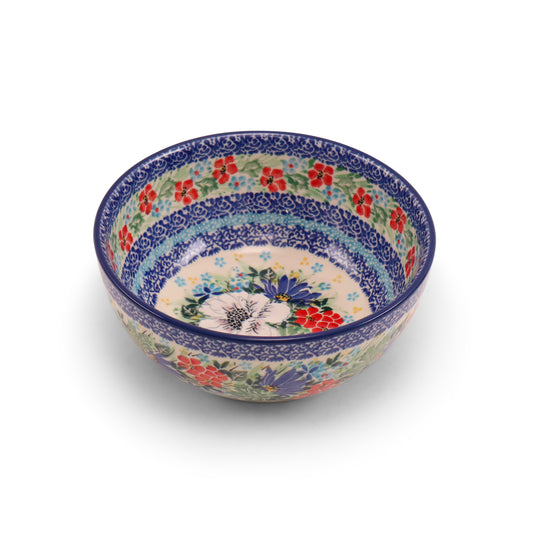 6" Round Bowl.Pattern: Bay Breeze