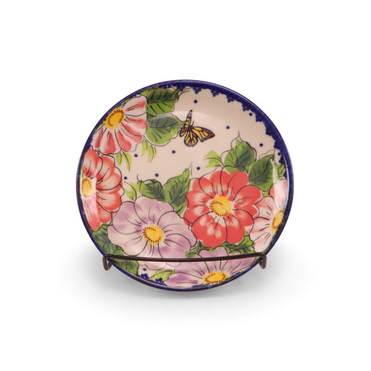 7.5" Dessert Plate. Pattern: First Blush