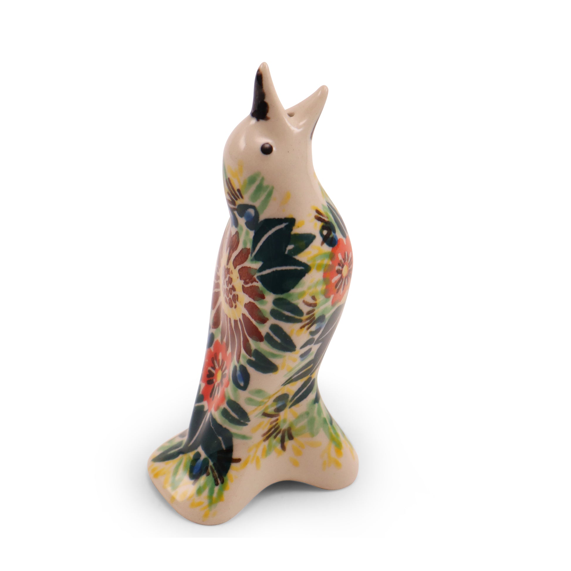 4"x2" Pie Bird. Pattern: F