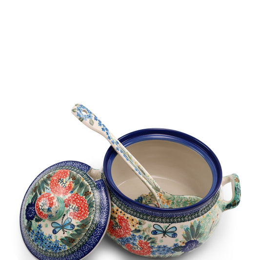 120oz Tureen with Ladle.Pattern: U2021