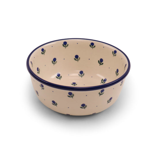 7.5"x3" Round Bowl .Pattern: Berry Bud