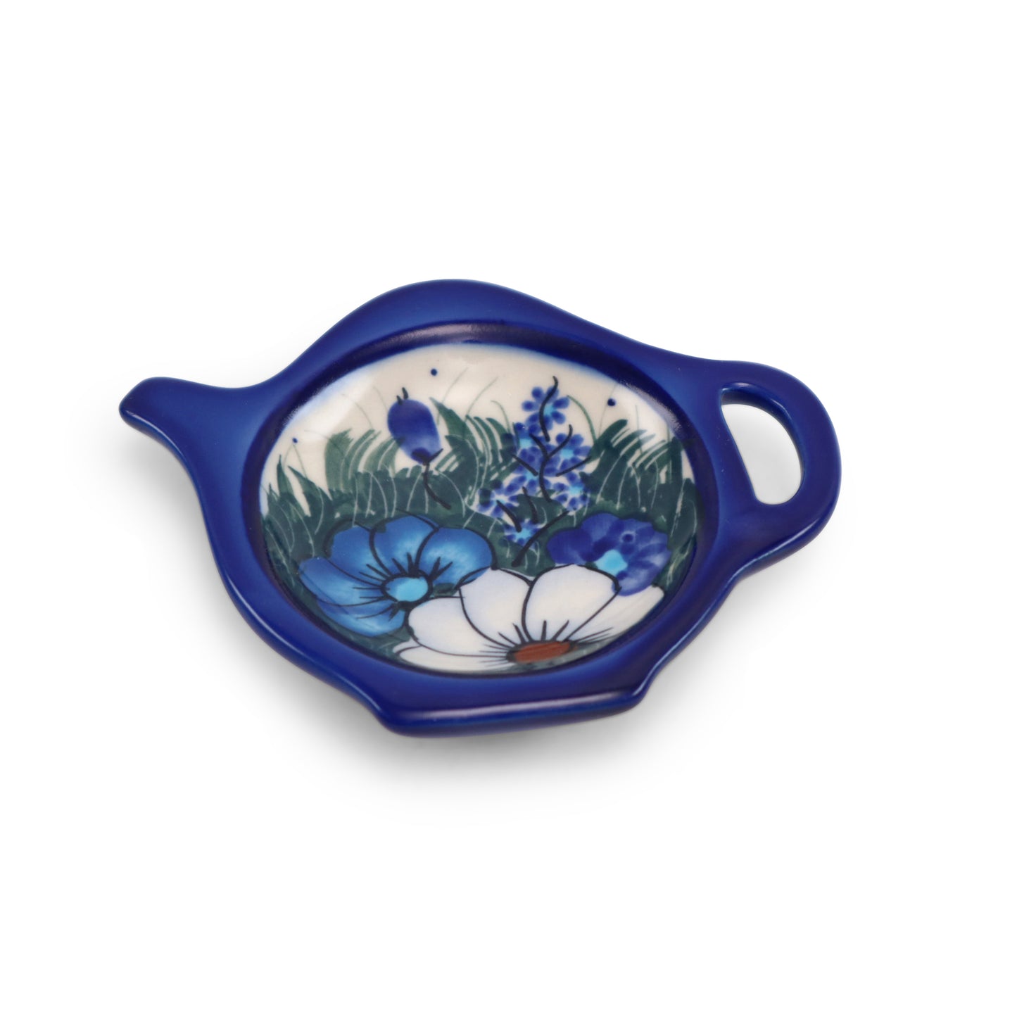 4"x4.5" Teabag Holder.Pattern: Afternoon