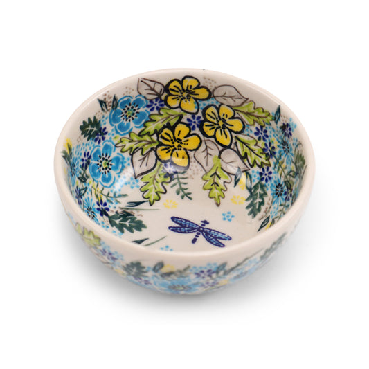 6"x5" Covered Butter Dish.Pattern: Butterfly Garden