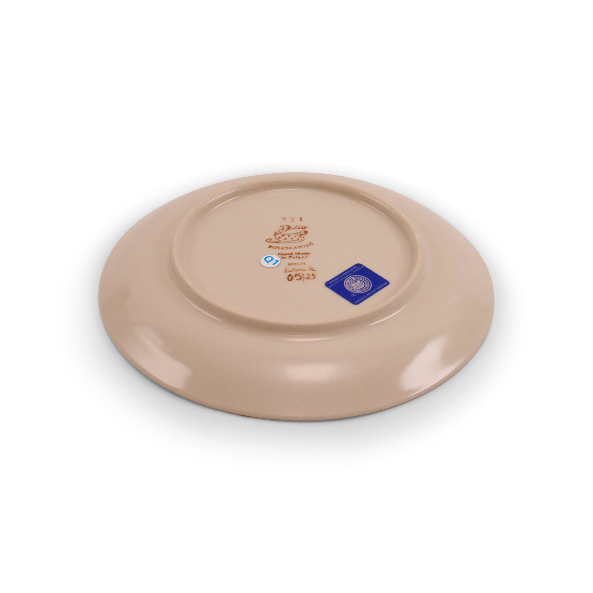 7.5" Dessert Plate.Pattern: Plum Fancy