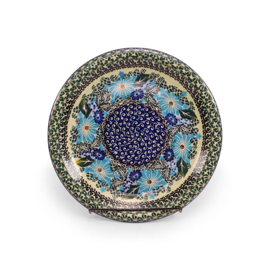 10.5" Dinner Plate.Pattern: Cornflower Craze