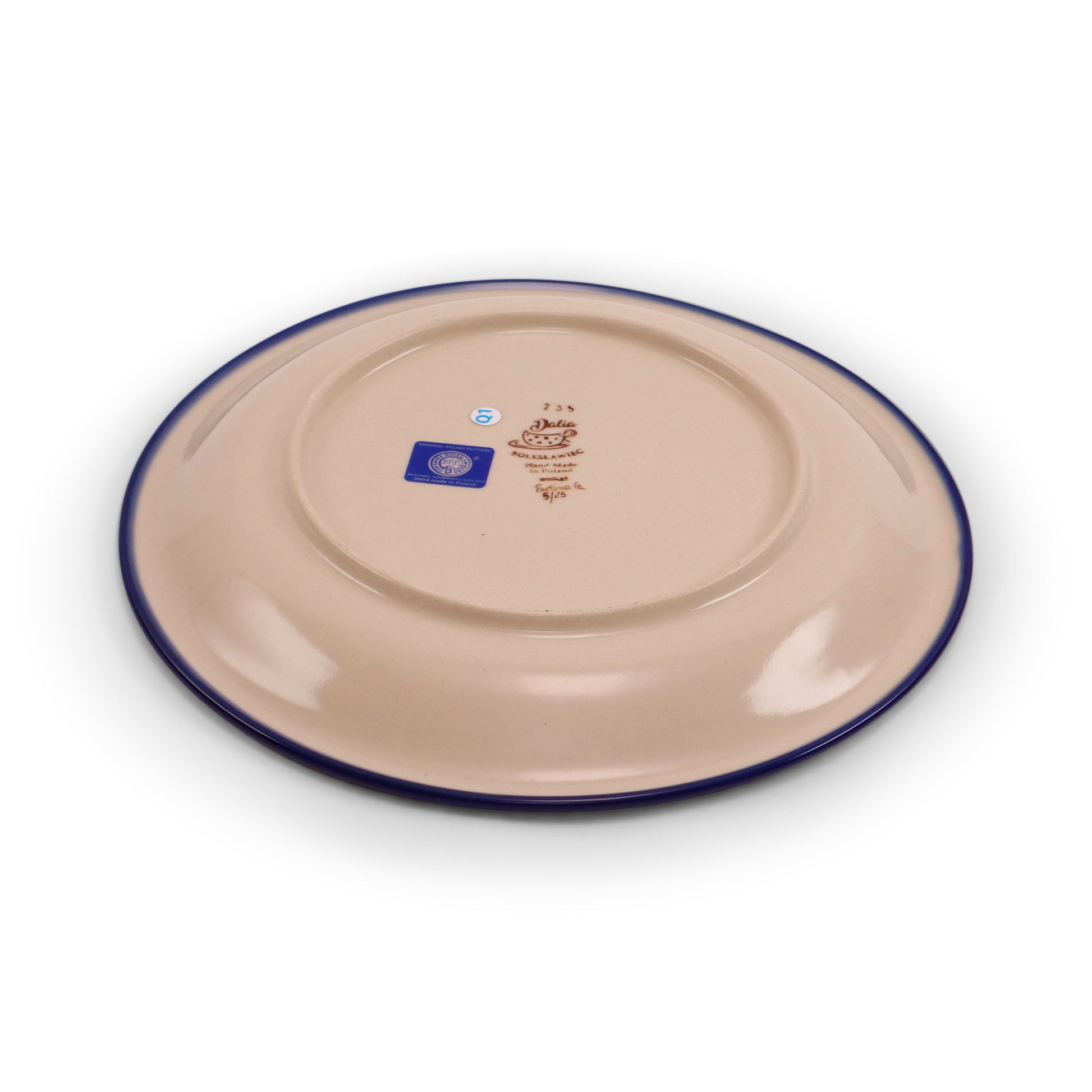 10.5" Dinner Plate.Pattern: Cornflower Craze