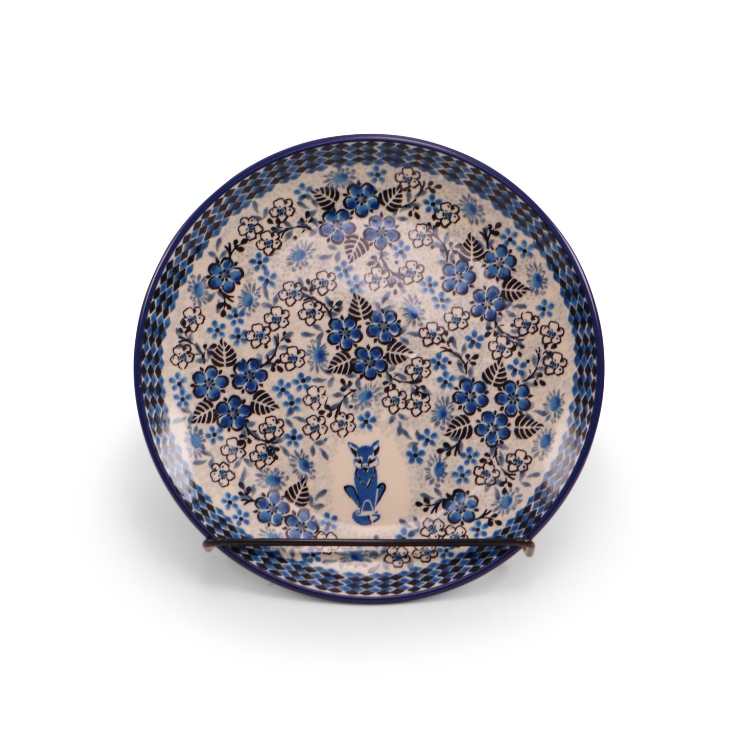 8" Dessert Plate.Pattern: Foxy Flair
