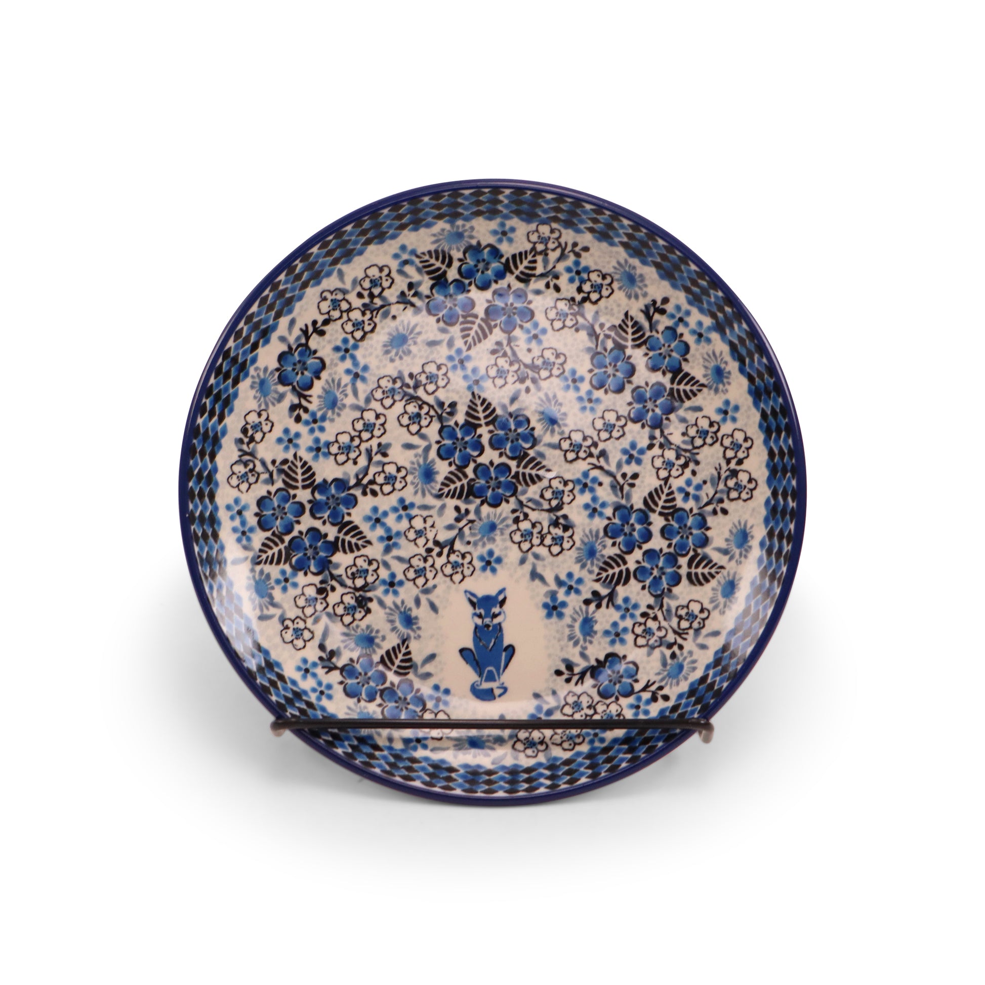 8" Dessert Plate.Pattern: Foxy Flair