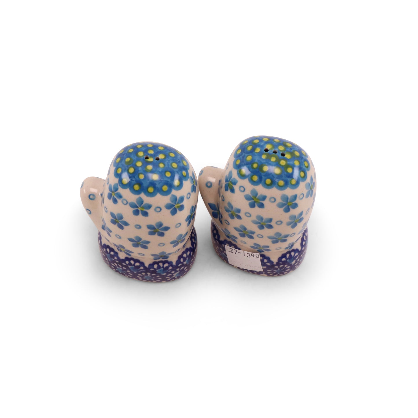 2"x3" Mittens Salt and Pepper Shakers. Pattern: Frozen