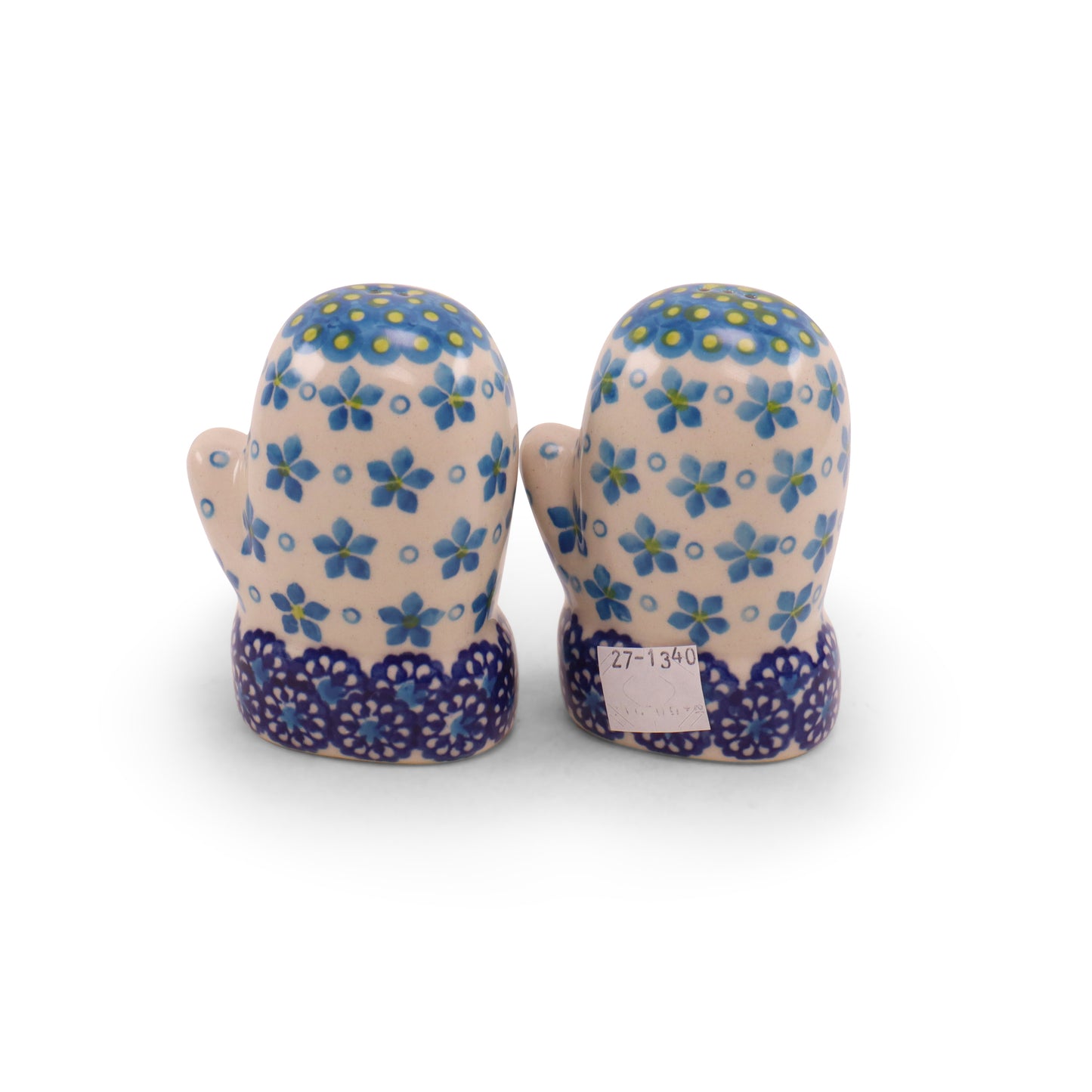 2"x3" Mittens Salt and Pepper Shakers. Pattern: Frozen