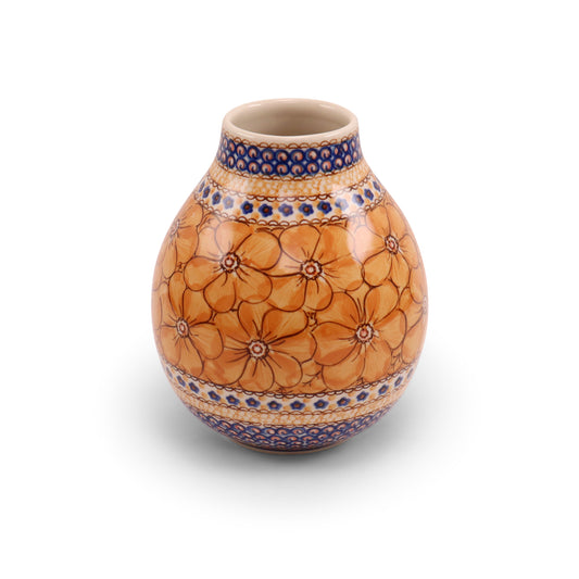8"x6" Vase.Pattern: Sweet Caramel