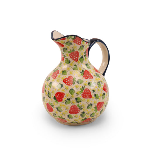 1.3L Pitcher. Pattern: Strawberry Fest