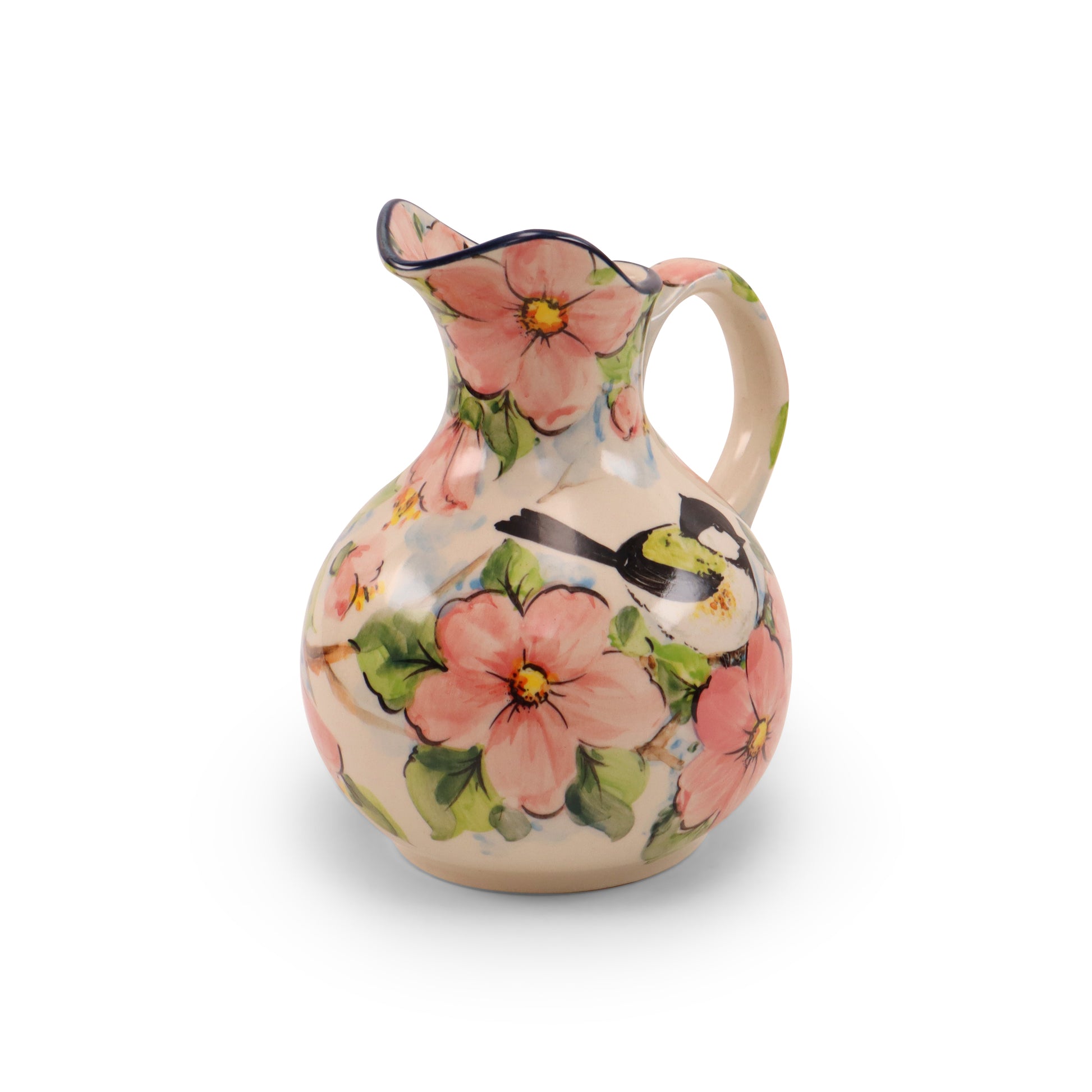 1.3L Pitcher. Pattern: Pretty in Pink A