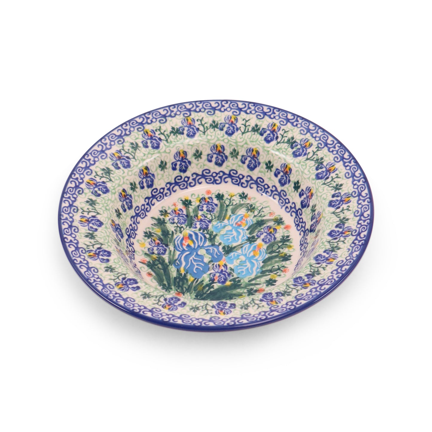 8" Soup Plate. Pattern: Floral Array