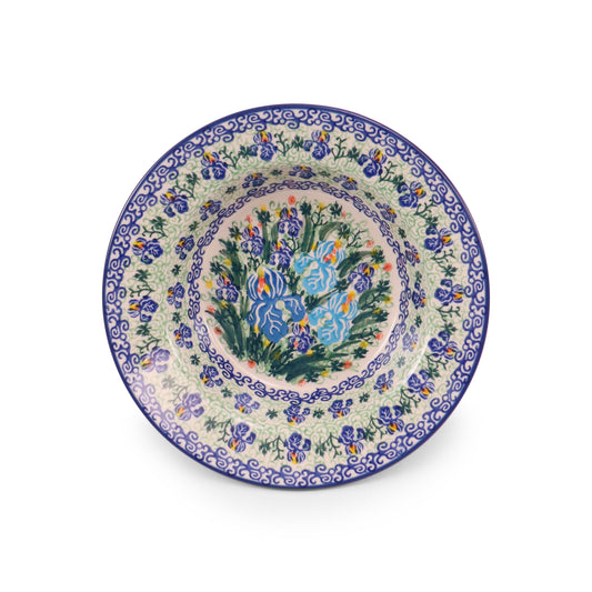 8" Soup Plate. Pattern: Floral Array