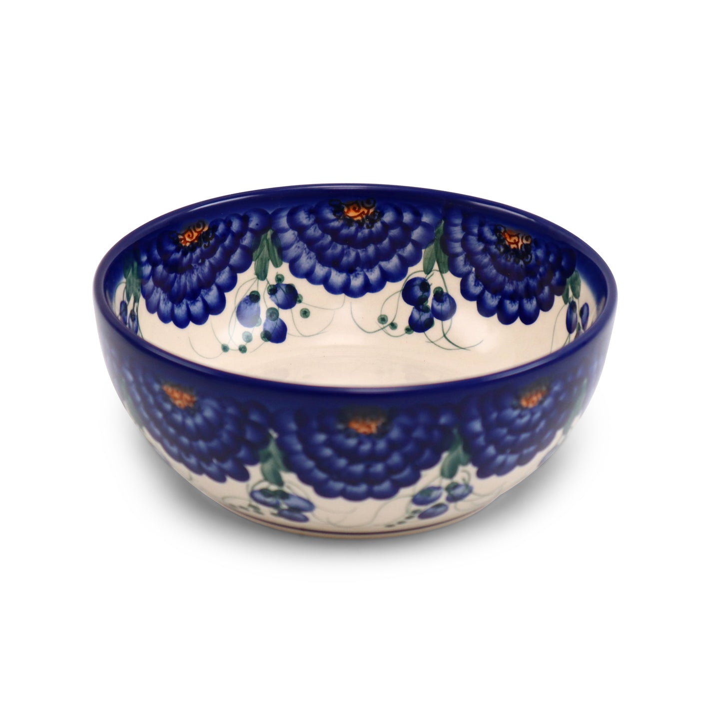 7"x 3" Round Bowl 2Q.Pattern: Fancy