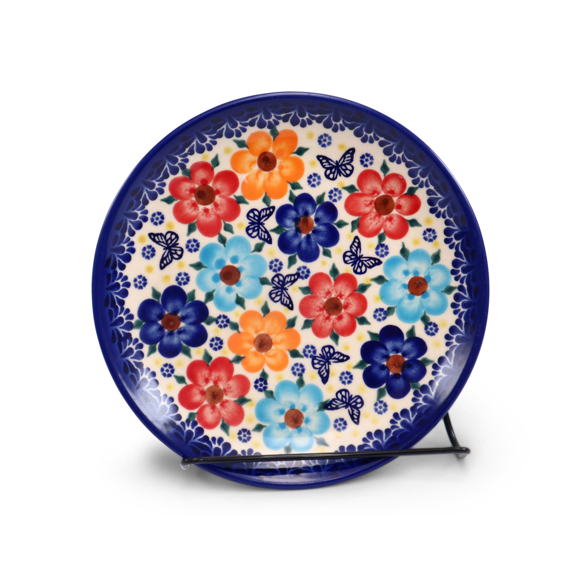7.5" Dessert Plate 2Q.Pattern: Butterfly Party