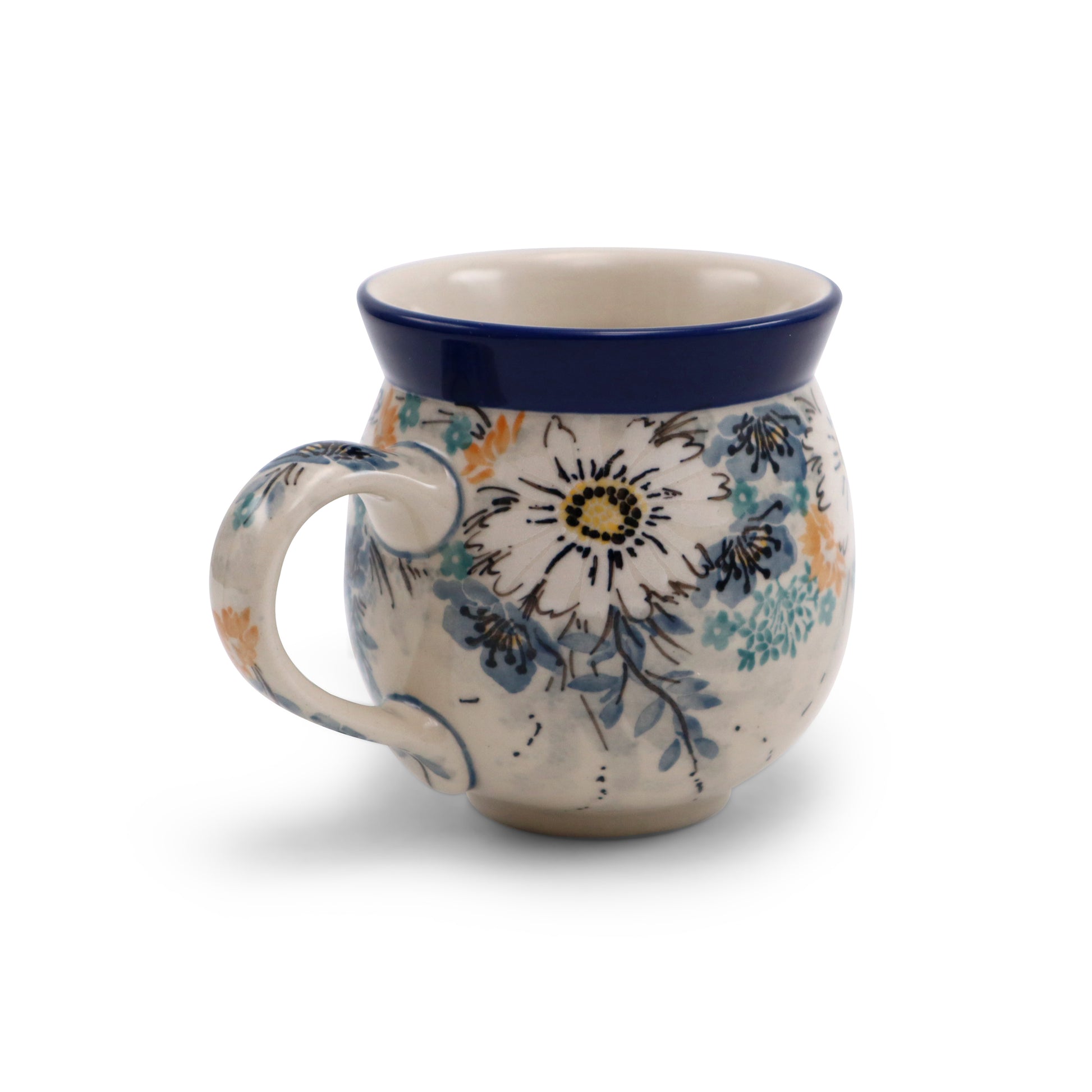12oz Belly Mug.Pattern: U4844