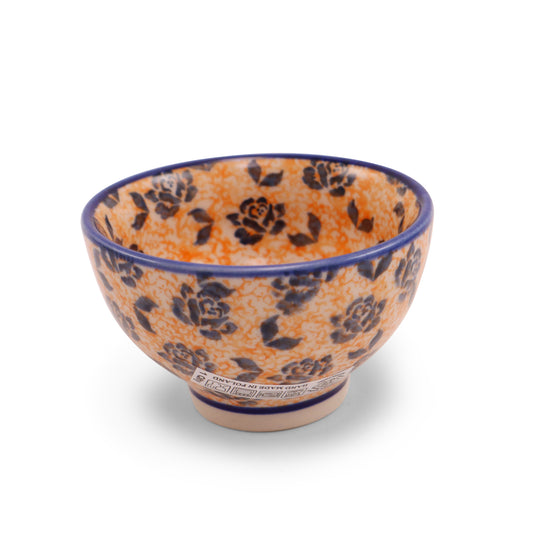 Medium Dipping Bowl . Pattern: Garden Party
