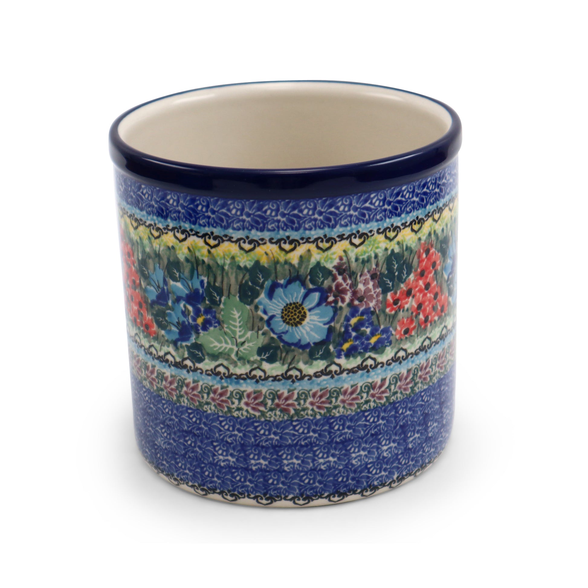 5.5"x5.5" Utensil Holder.Pattern: U4558